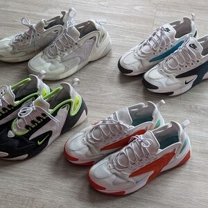 LOT OF 4 PAIRS Nike Zoom 2k In Sizes 10.5 & 11